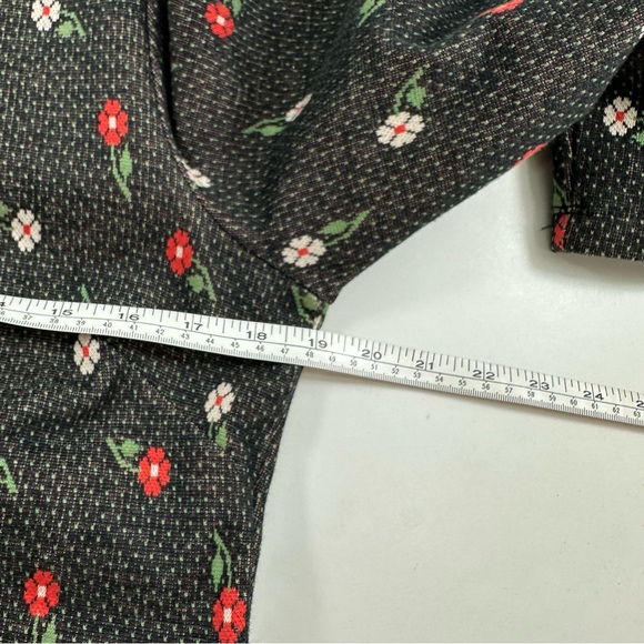 Louie Lucie Two Play Belted Dress Womens Large Fit Flare Floral Stretch Casual - Picture 7 of 9